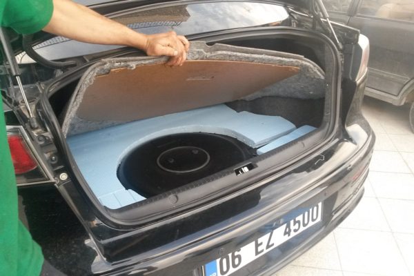 Mitsubishi Lancer LPG montaj uygulaması