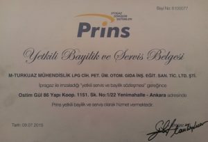prins yetkili servis