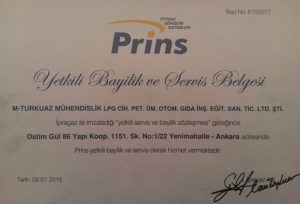 prins yetkili servis